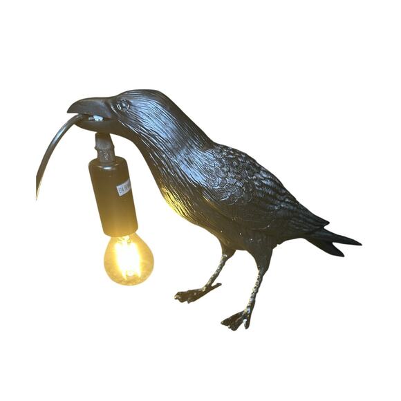 Crow Lamp - New In Box - Picture 1 of 3